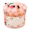70/300Ml Large Capacity Crystal Slime Kit Fruit Jelly Boba Clear Crunchy Slime Kids' Colorful Non-Sticky Clay Stress Relief