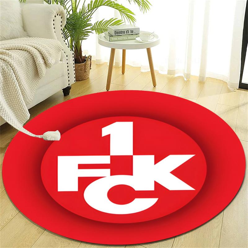 Personalized 1.FC Kaiserslautern Round Chair Office Rug - Perfect for Mat, Office Chair & More - Ideal Gift for Birthdays and Holidays