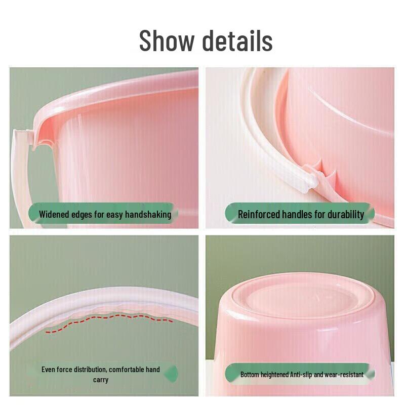 Chahua Large Capacity Plastic Household Bucket