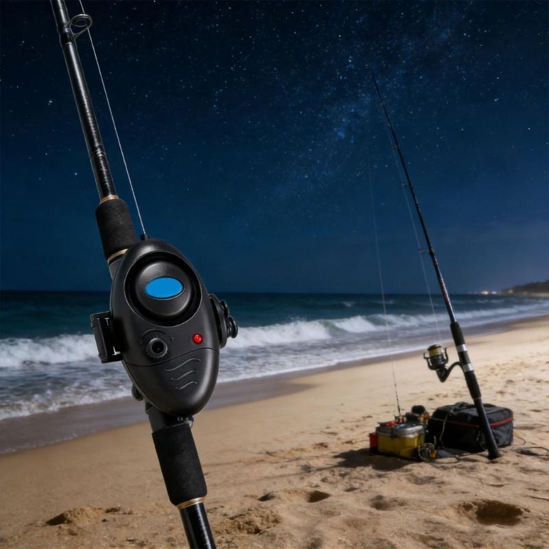 Allarmi Elettronici per Pesca Indicatore Elettronico Sensibile Indicatore di Abboccate per Canna da Pesca Facile da Installare