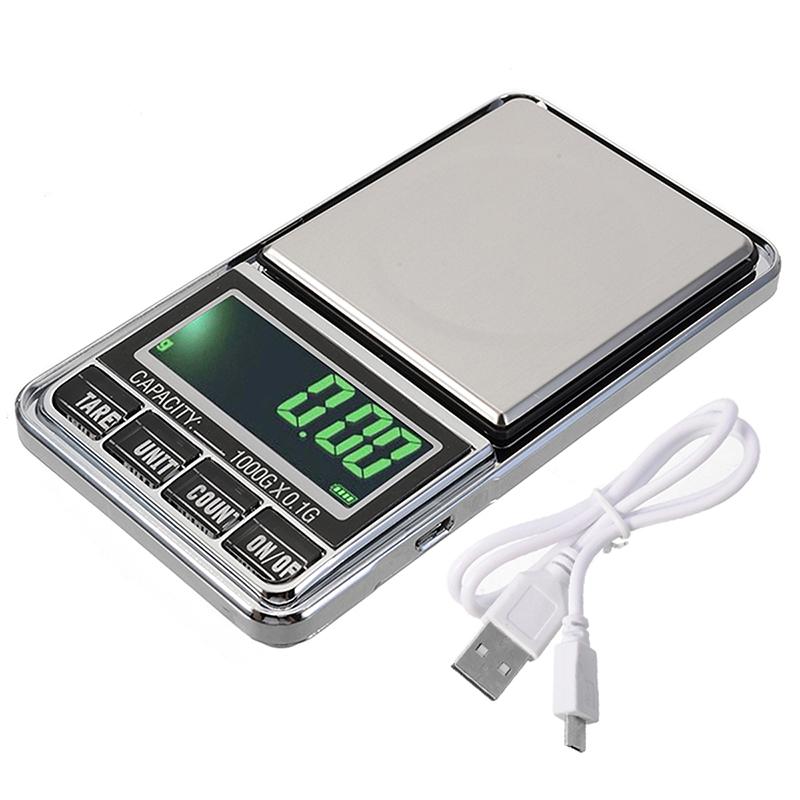 Digital Electronic Small LCD Pocket Scales For Gold Jewelry Herbs Weighing