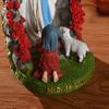 20cm Our Lady Mary Lourdes Resin Figurine Statue Religious Christmas Decor Catholic Holiday Figurine Decoration