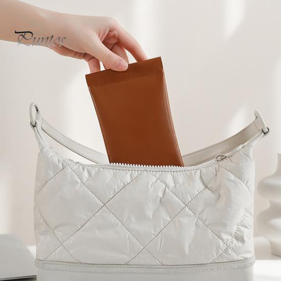 

Водонепроницаемая сумка для хранения очков, скрытая магнитная автоматическая застежка, большая емкость, губная помада, сумка для хранения мелочей кофейный