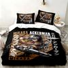 Attack On Titan 3pc Set Perfect for Bedroom Use Comfortable Bedding Set Includes a Duvet Cover and Two Pillowcases Ideal Birthday or Christmas Gift