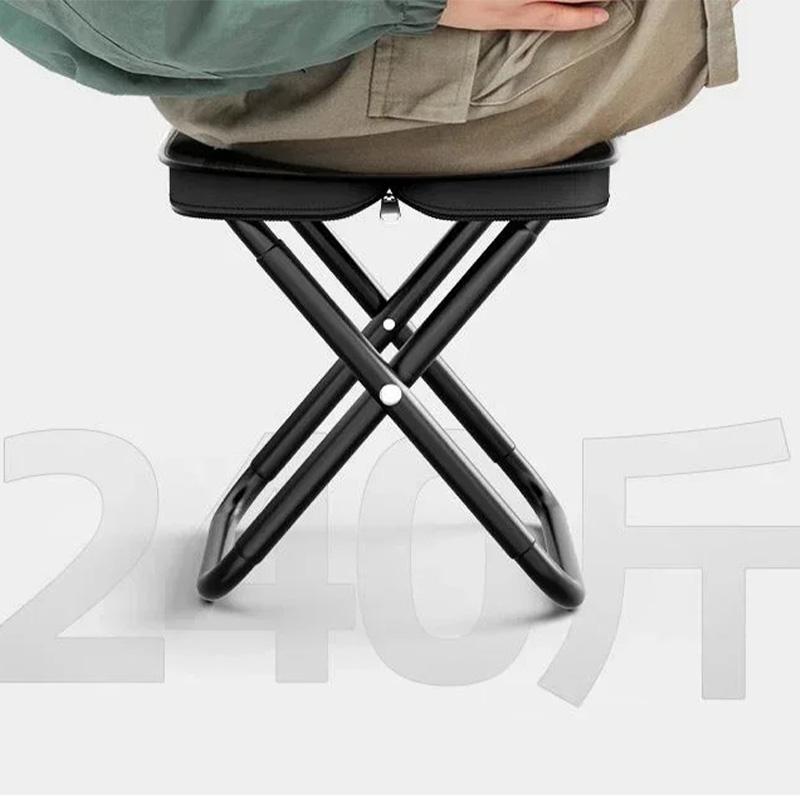 Fishing Accessories Portable Multifunctional Outdoor Picnic Camping Folding Chair Ultra Light Fishing Stool Travel Stool Set