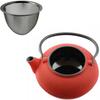 1.5L CAST IRON KETTLE TEMPERATURE WARMER + TEA INFuser