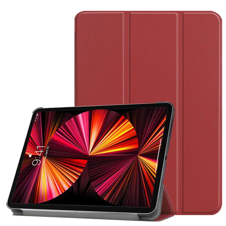 

For Lenovo Tab M10 3rd Gen TB-328F leather case 10.1in tablet - protective case M8 4 Gen TB-300FU вина червоного кольору