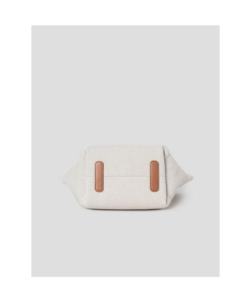 Beanpole Accessory Better Medium Canvas Tote Bag Ivory