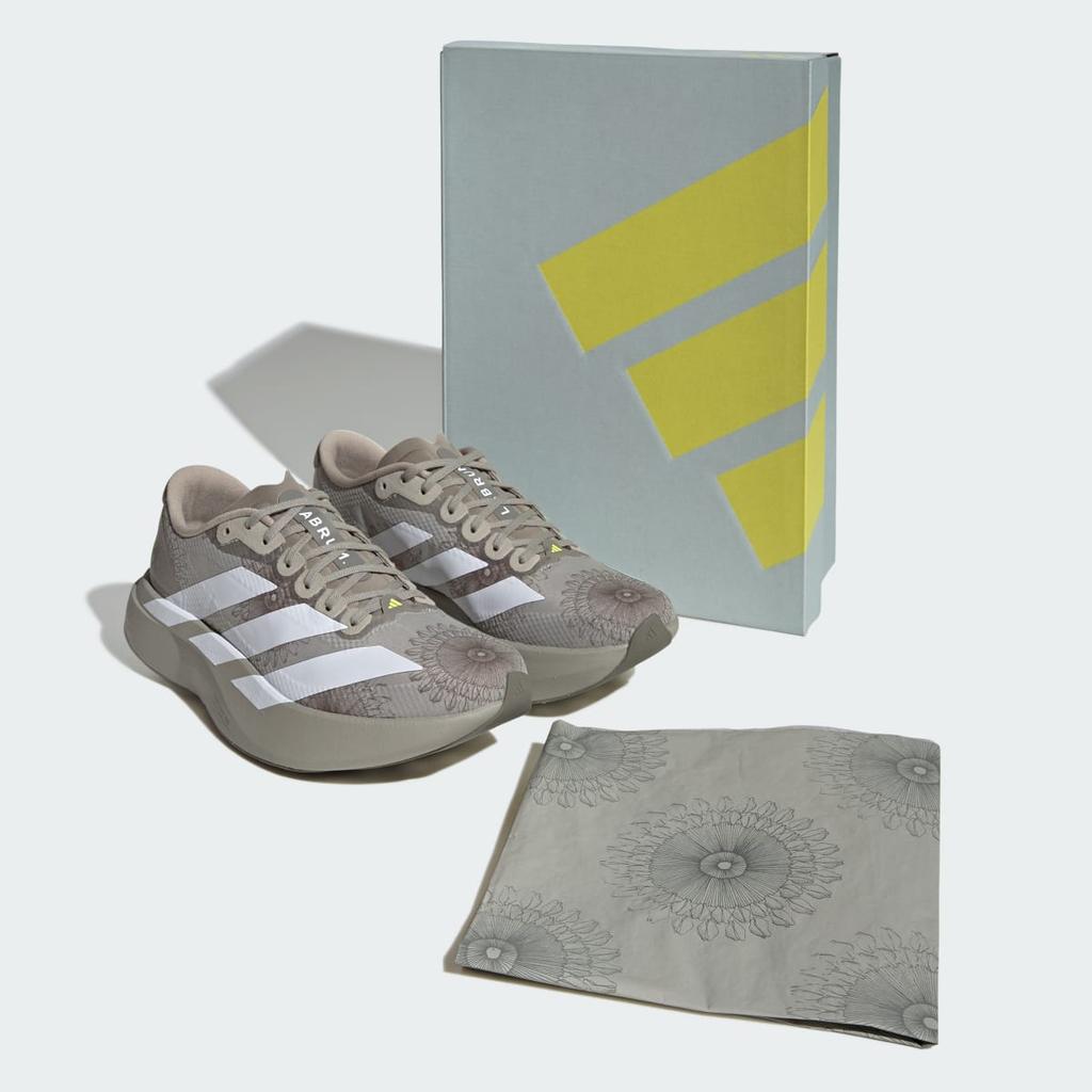 adidas ADIZERO EVO SL WOVEN KJ6260 Women's Performance Sports Shoes Sesame / Cloud White / Legacy Green