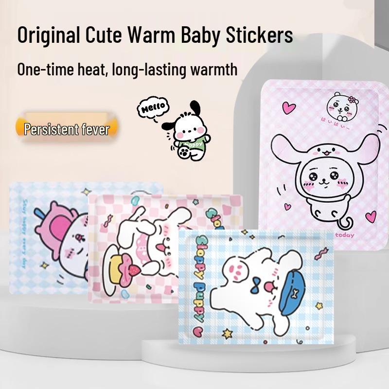Disposable Cute Hand Warmer: Winter Heat Pack for Belly and Body.