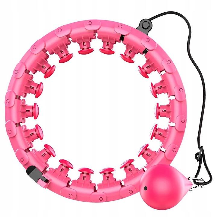 Hula Hoop with Weighted Studs Slimming Fitness Foldable Smart Fit