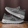 New fly-woven soft-soled couple shoes breathable single shoes women's sports and leisure shoes one-foot trendy shoes
