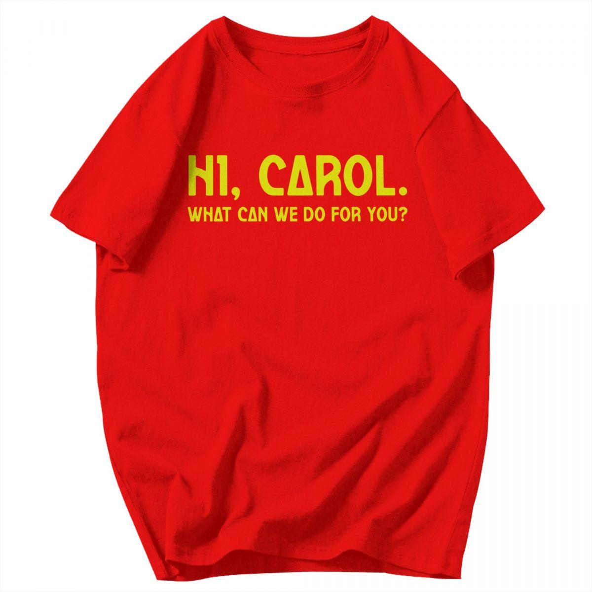 Men T Shirt Pluribus Hi Carol Pops Y2K Graphic Oneck Unisex Clothing T Shirts S