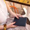 Belle & Sofa ABOOK Book Cover with Bookmark, Double Stitched, Made in Japan (Dark Red, 46-size, LL Size)
