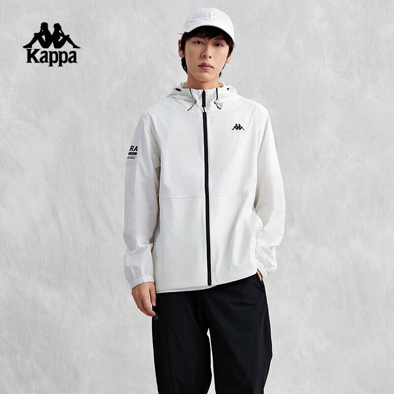 Kappa Men's 2024 Summer Hooded Sun Protection Windbreaker K0E32FJ43