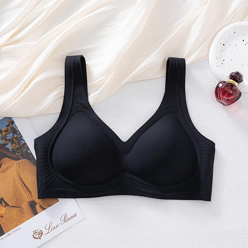 

Hongyun New Year s wedding natal year seamless underwear small breasts gather and close secondary breasts anti-sagging no steel ring bra 2XL40/90