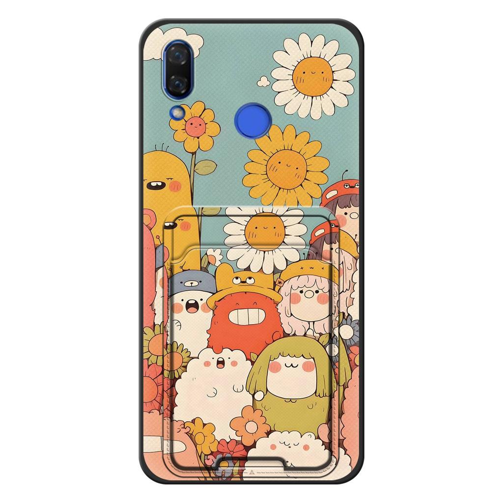 TPU Dirt-resistant Phone Case For Huawei Nova 3i/P Smart Plus Graffiti Protective Fashion Design Anti-knock Back Cover