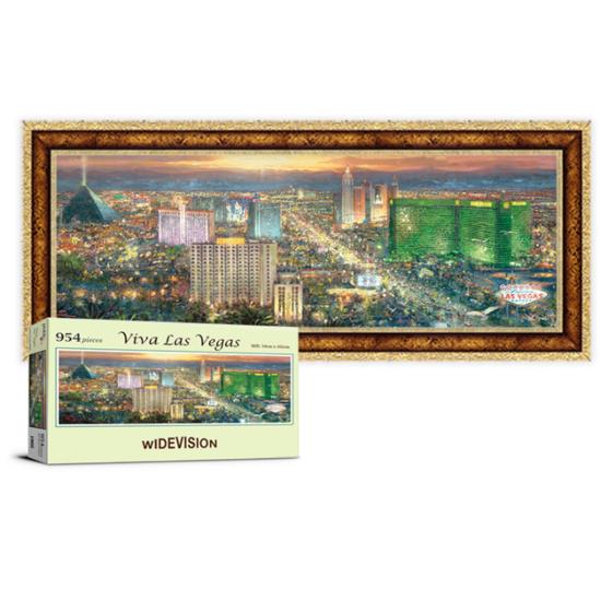 Puzzle Life Las Vegas Wide Jigsaw Puzzle PL1905, Korean Popular Puzzles