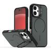 KEYSION Matte Skin Feel Lens Stand Phone Case for Magsafe for iPhone 16 Pro Max 16 Plus Magnetic Wireless Charging Shockproof Cover