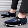 New Men's Business Casual Shoes Classic Lace Up Male Loafers Plus Size 38-52 Pu Leather Shoes Trend Men Dress Shoes High Quality