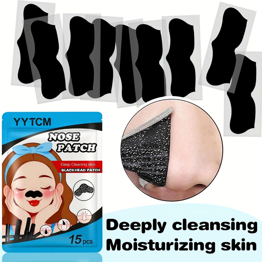 Large Blackhead Nose Patch Strong Adsorption Cleaning 15 tablets/bag -1 bag