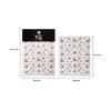 Christmas Kawaii Nail Stickers - Snowman Tree Santa Claus Cute DIY Manicure Decals New Year Nail Accessories