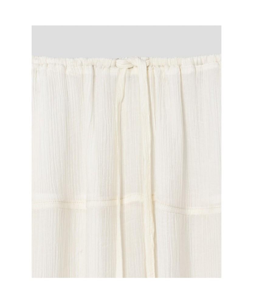 Anggae Peplum Pants Ivory