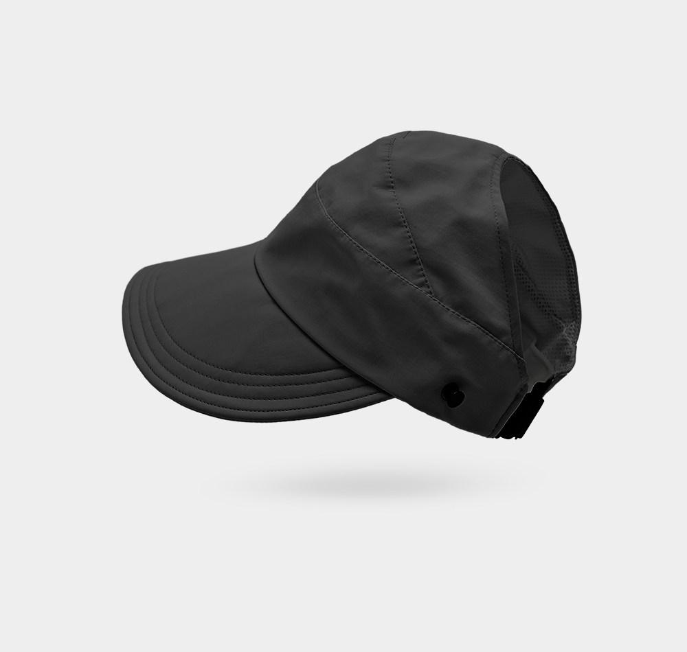 

Women s Outdoor Sports Quick-Drying Baseball Caps Adjustable Foldable Sun Hat with Open Top Adjustable чорний