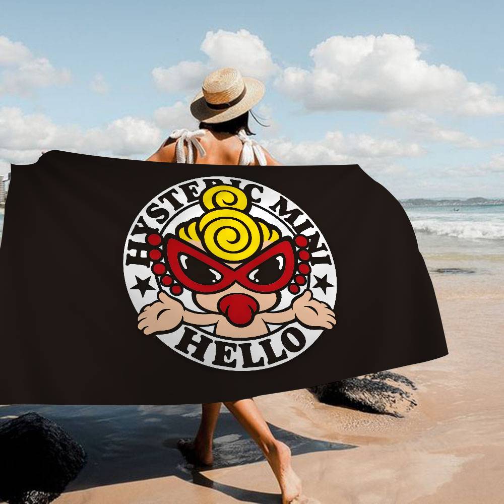 Japan Fashion Hysteric Mini Microfiber Beach Towel Absorbent Quick dry Soft Yoga Swimming Resort Mountain Climbing Towel
