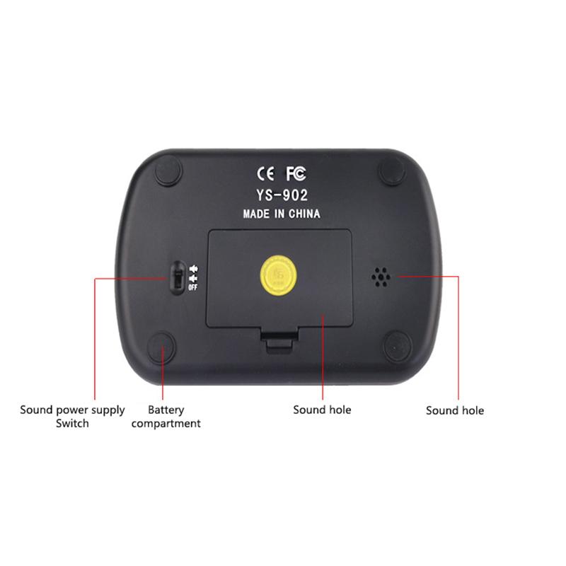 3 In 1 Multifunctional Portable Professional Chess Clock Digital Chess Timer Game Timer