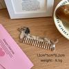 Tulip Acetate Comb Animal Hairdressing Combs Portable Makeup Comb  Student