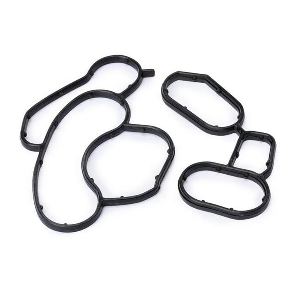 2Pcs Oil Filter Housing Gasket Seal 11427508971 11427508970 For BMW 1 3 5 Series