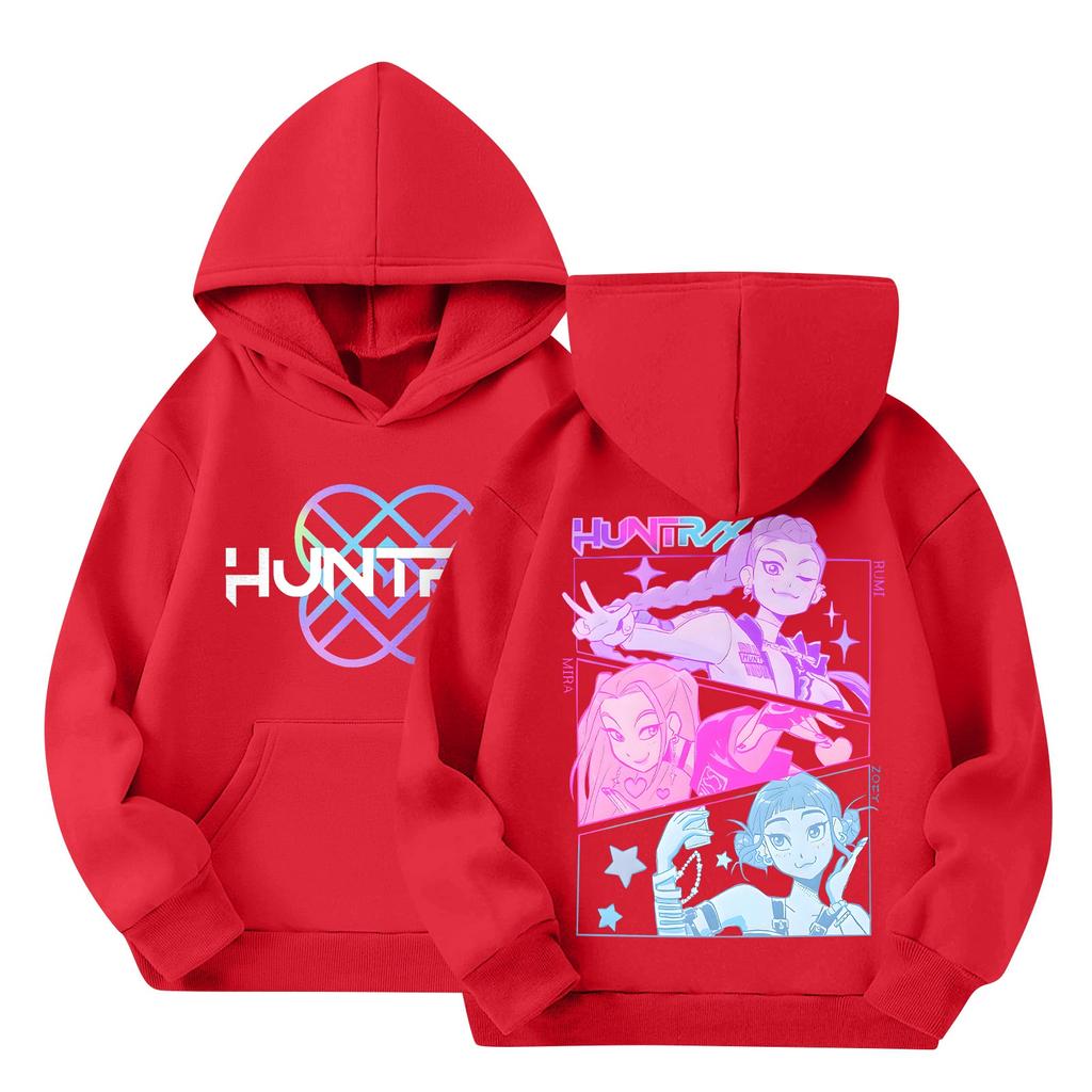 Women's Hooded Gradient Printed Long Sleeved Sweatshirt Loose Women's Sweatshirt  Sweatshirt