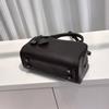 Bowling Bag Women's Lambskin Portable Oblique Span Bag Stylish and Simple Lock Design High Quality Commuter Bag