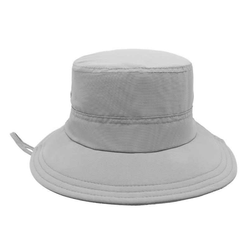 Summer Small Brim Quick-drying Bucket Hat Women's Outdoor Camping Anti-splashing Sun Hat Anti-ultraviolet Fishing Sun Hat Men