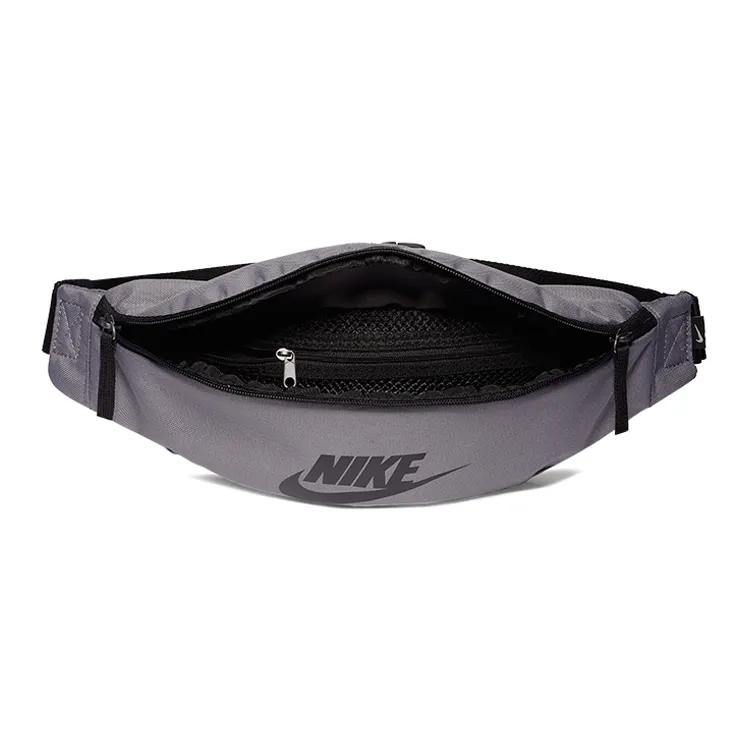 Nike Polyester Crossbody Bag , Sling Bag , Fanny Pack Regular Unisex Gray (Unisex) Fanny Packs BA5750 036