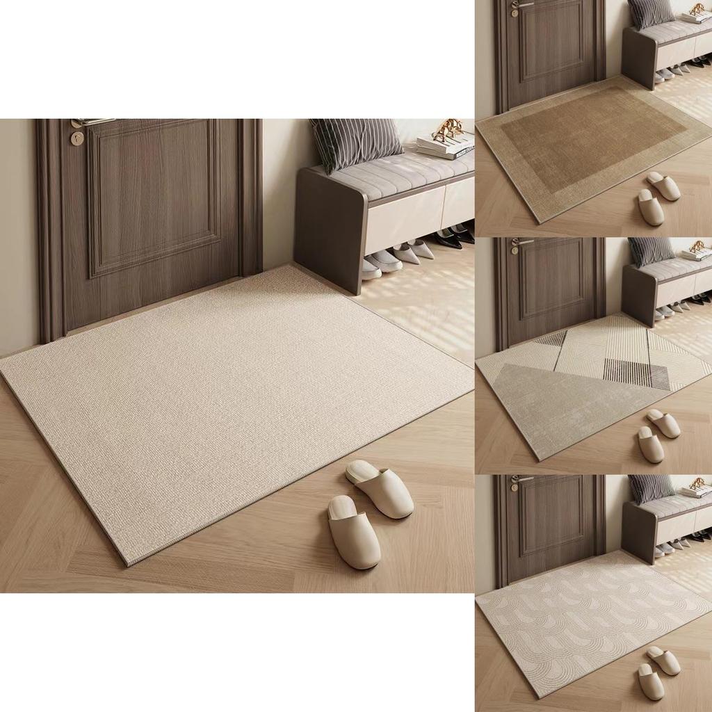 Modern Abstract Polyester Door Mat For Entryway And Home Decor
