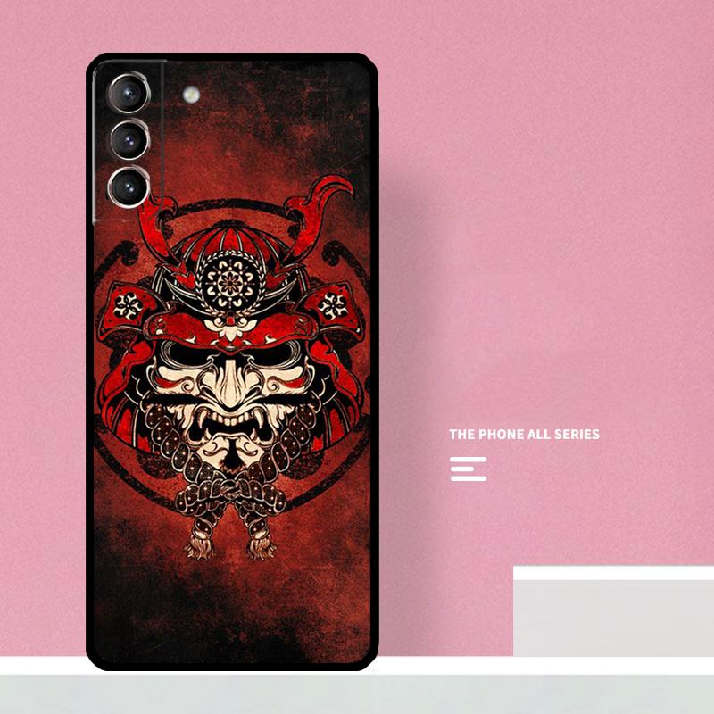 Japanese Samurai Art Phone Case For Samsung Galaxy S24 S26 Ultra S20 S21 S22 S23 S25 Plus S10 S25 FE Cover Coque