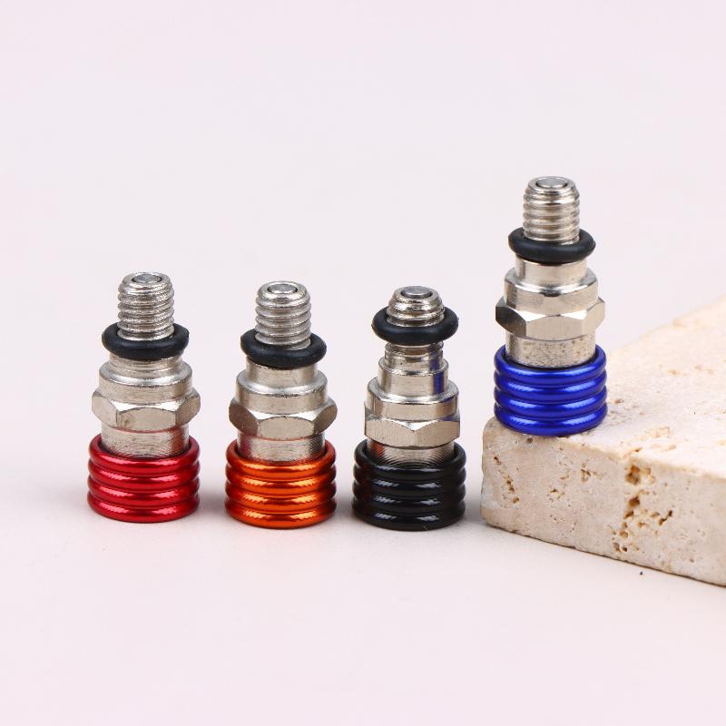 2Pcs M5 Fork Air Bleeder Relief Valve For Cr125 Cr150 Cr250 Cr500 Crf230F Crf250R Crf250X Crf450R Crf450X Dirt Pit Bike