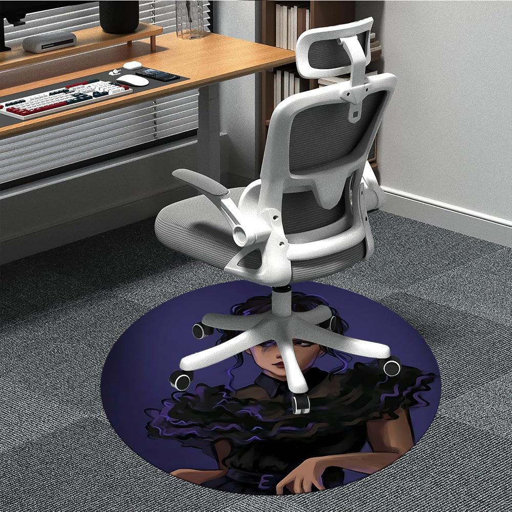 

1pc WednesdayChair Carpet for Office, Non-slip, Soft and Durable Office Rug for Interior Decoration, Perfect for Office yy250925197 80cm by 80cm