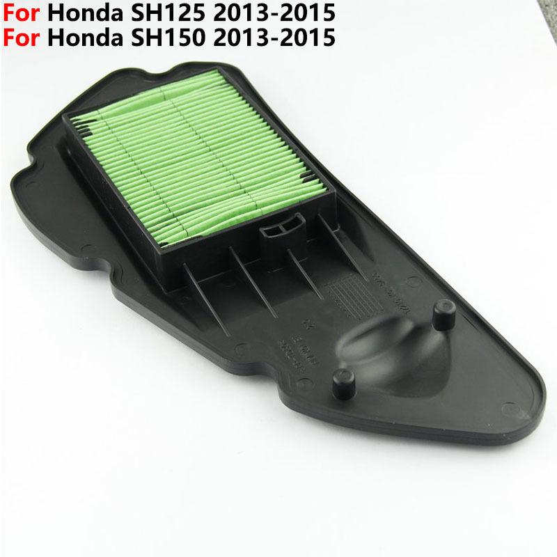 Motorcycle Air Filter Cleaner Replacement Fuel Filter Reuseful Element For Honda SH125 SH150 2013-2015 Air Filter