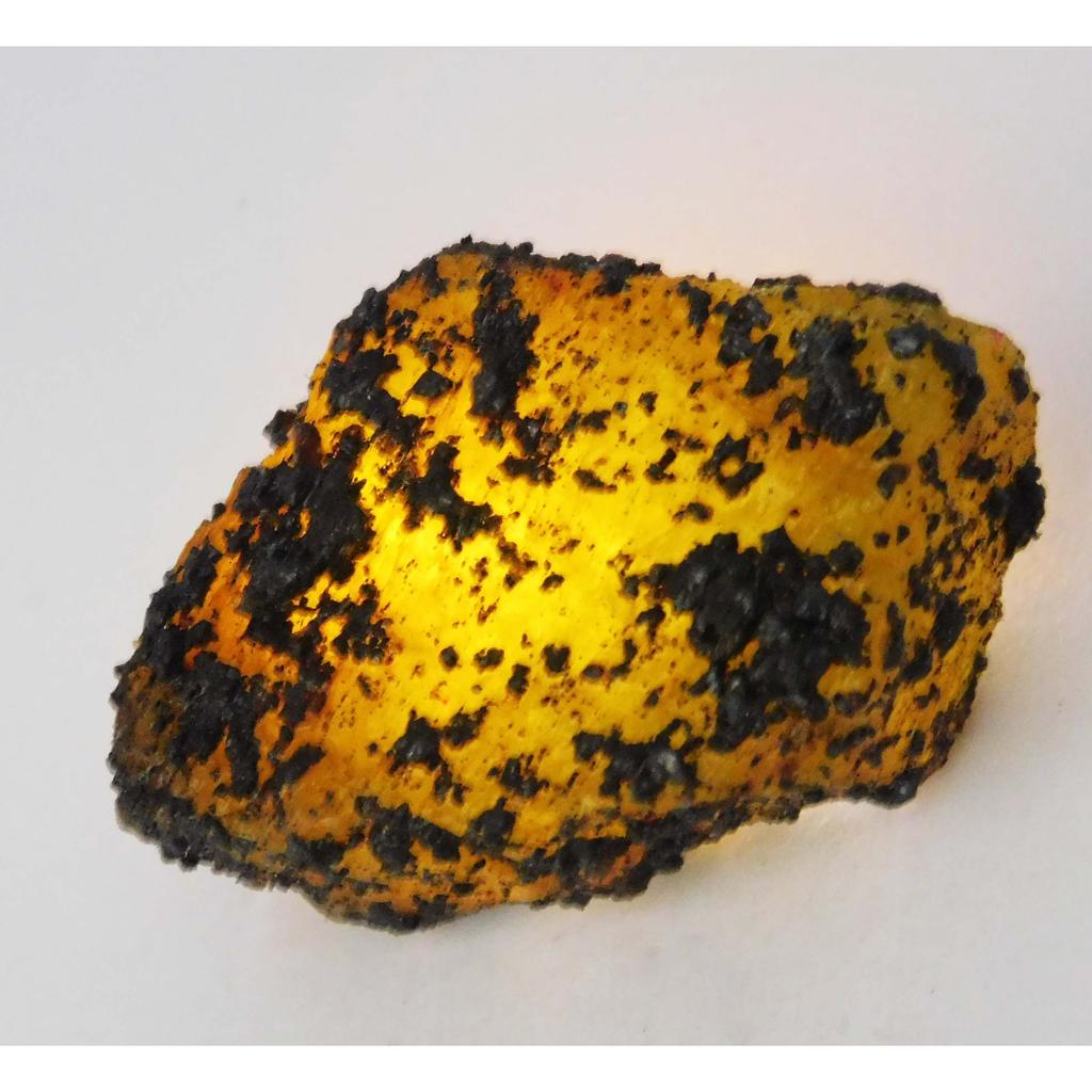 Natural Yellow Sapphire Huge Rough 102 Ct Earth Mined CERTIFIED Loose Gemstone A-5536