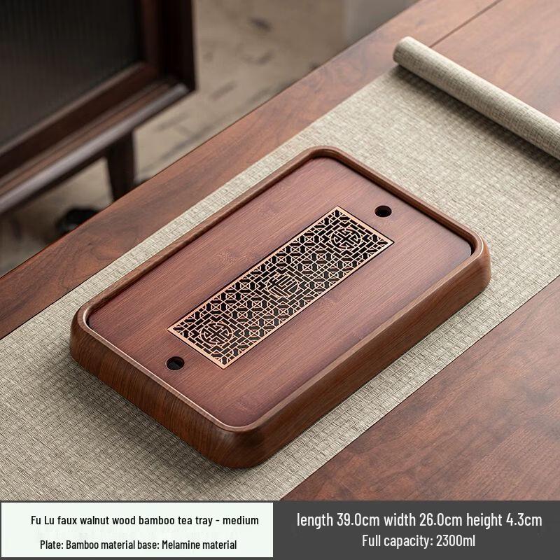 

Household Melamine Rectangular Tea Tray