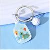 3D Metal Sporty Pickleball Keychain For Women Key Ring Pickleball Racket Keychain Key Holder Keychain Bag Pendant