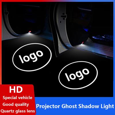 For Mercedes Benz GLC Gle GlS ML GL A B M C E Class Led Car Door Logo Welcome Shadow Light Laser Projector Ghost Atmosphere Lamp