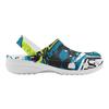 Unisex Colorful EVA Clogs Printed Lightweight Breathable Slip On Garden Shoes Beach Pool Bathroom Home Slippers Shower Use