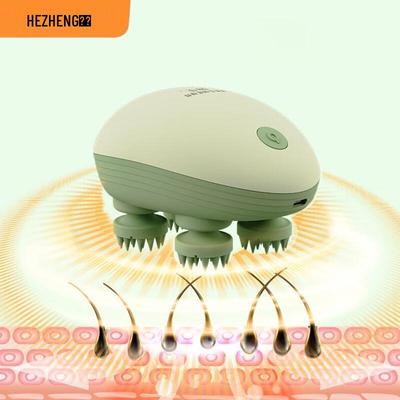 Hozheng Portable Waterproof Scalp Massager CN Plug (adapter Included)