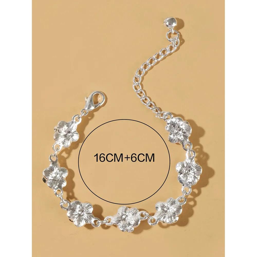 1 women's European and American trendy rose bracelet, wedding, date, travel, banquet, party, holiday dressing gift