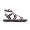 Sandals Darkbrown K-10892 T35/41 Woman KEYS
