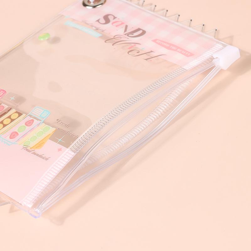 Transparent Candy Bag Photocard Holder Keyring Props Badge Display Bag Pendant Idol Photo Card Protective Cover Card Holder